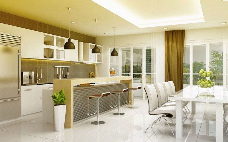 xem phỏng thủy nhà bếp