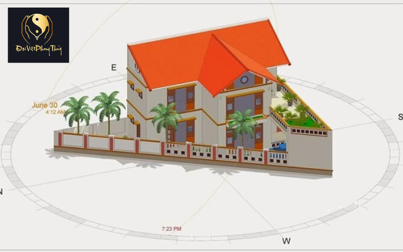 cách xem phong thủy nhà ở - chú ý hướng nhìn ngôi nhà
