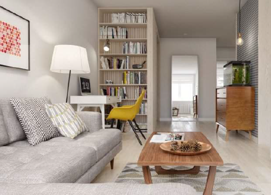 bố trí sắp xếp vật dụng trong nhà