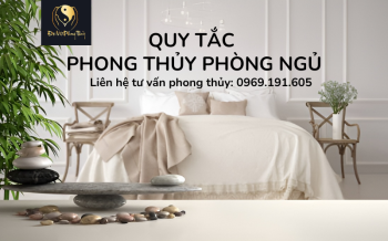 [TỔNG HỢP] Quy tắc Phong thủy Phòng ngủ bạn nên biết